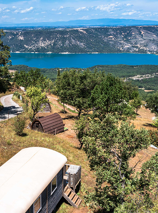 Campasun : Hebergement Insolite Camping Lac De Saint Croix