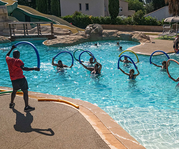 Campasun : Activites Camping Sanary Sur Mer Aquagym