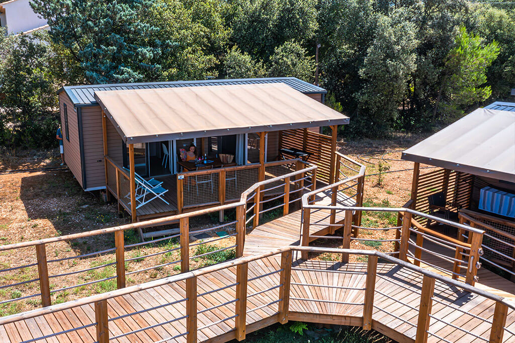 Campasun : Hébergements Les Hautes Prairies Mobil Home