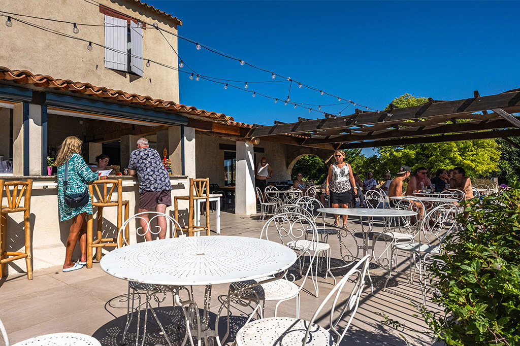 Campasun : Restaurant Camping Lourmarin