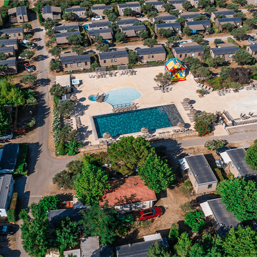 camping dans le verdon avec piscine chauffée